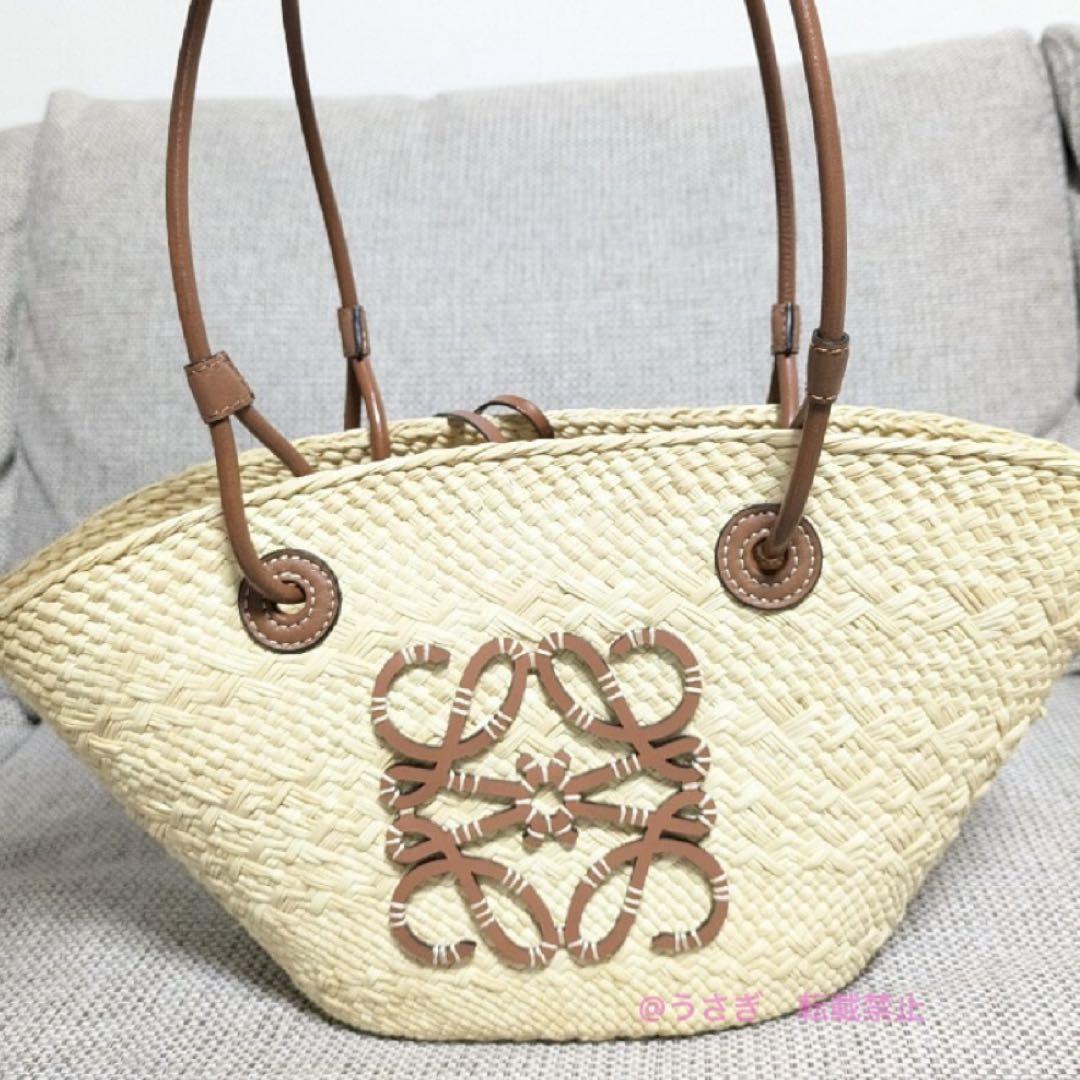 【美品】LOEWE アナグラム カゴバッグ スモール 美品】LOEWE アナグラム カゴバッグ スモール - メルカリ