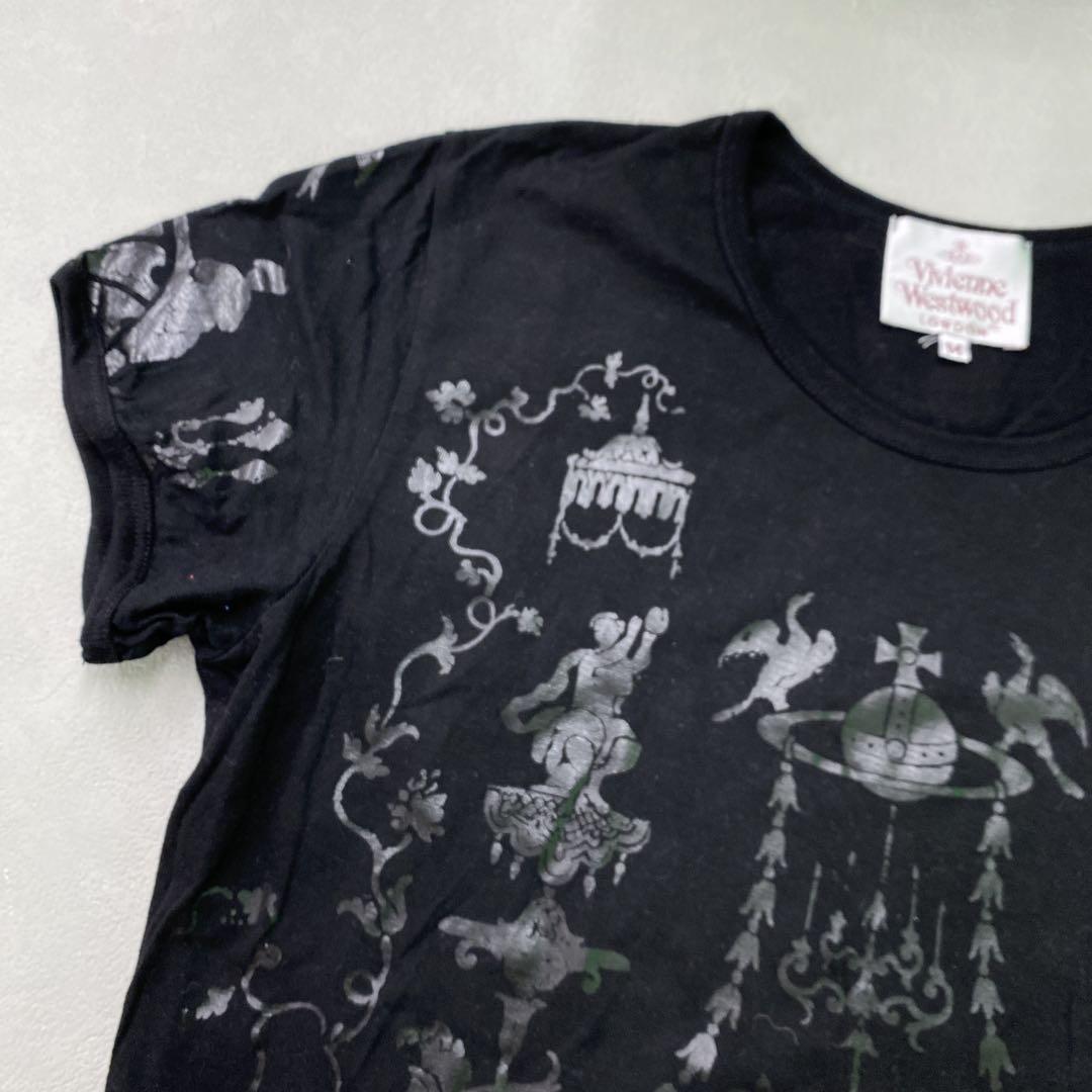 P559◯ vivienneWestwood Tシャツ ブラック