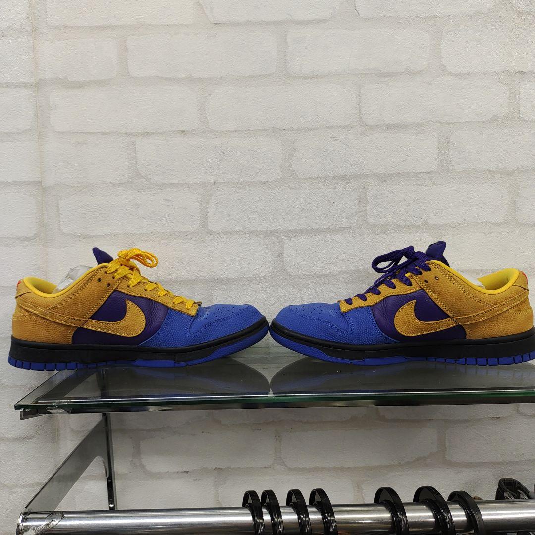 日本全国送料無料商品 特集 NIKE ナイキ BY YOU DUNK スニーカーダンクロー ローカット 青黄 靴