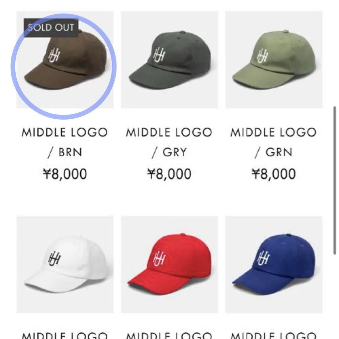 大きいサイズ　キャップ　✨UNNAMEDHEADWEAR ミドル　ブラウン