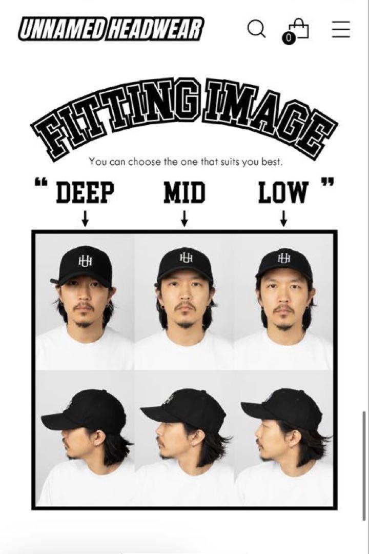 大きいサイズ　キャップ　✨UNNAMEDHEADWEAR ミドル　ブラウン