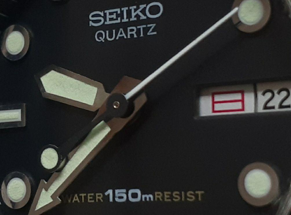 SEIKO ⚡ダイバーズウォッチ ⚡ブラック/レッド【良好】