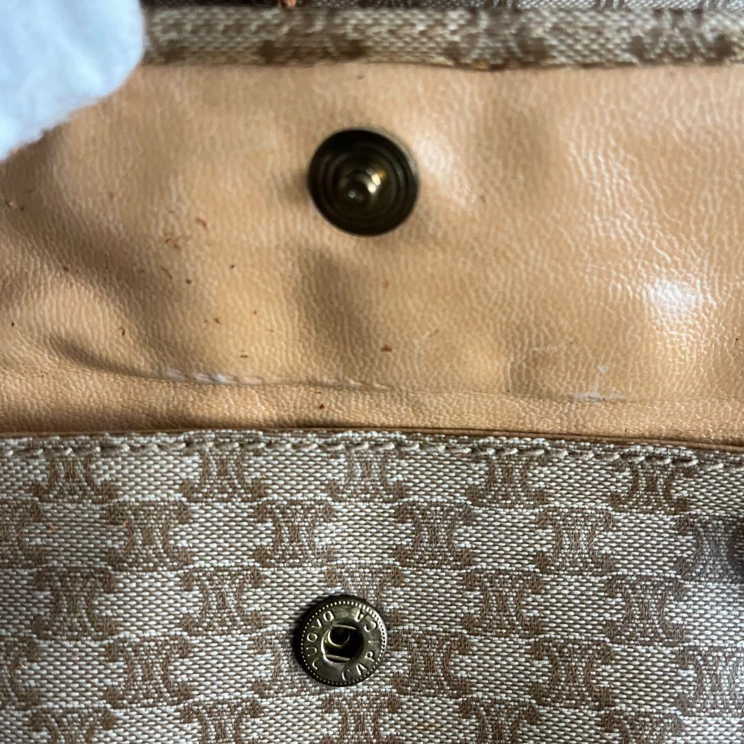 セリーヌ トリオンフ PVC ショルダーバッグ ポシェット セリーヌ トリオンフ PVC ショルダーバッグ ポシェット