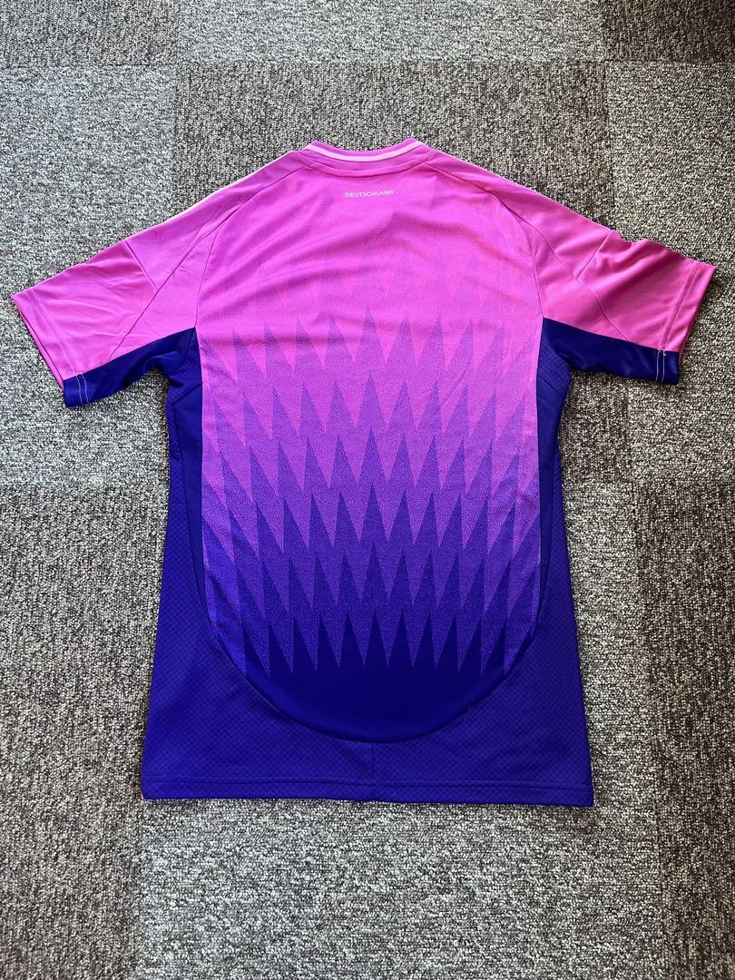 adidas ピンク紫グラデーションシャツ XS