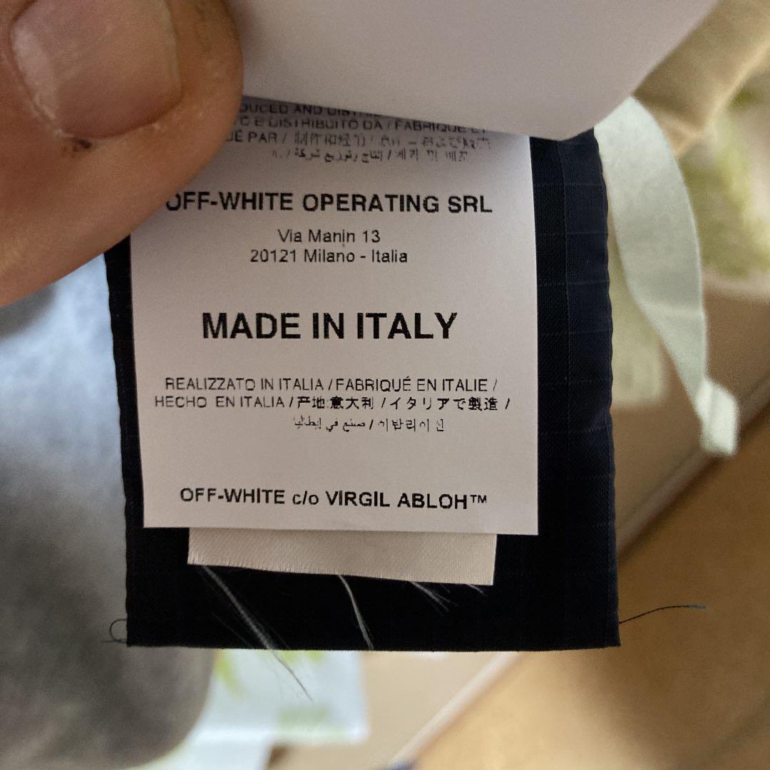 off-white オフホワイト ダウンジャケット 希少sサイズ