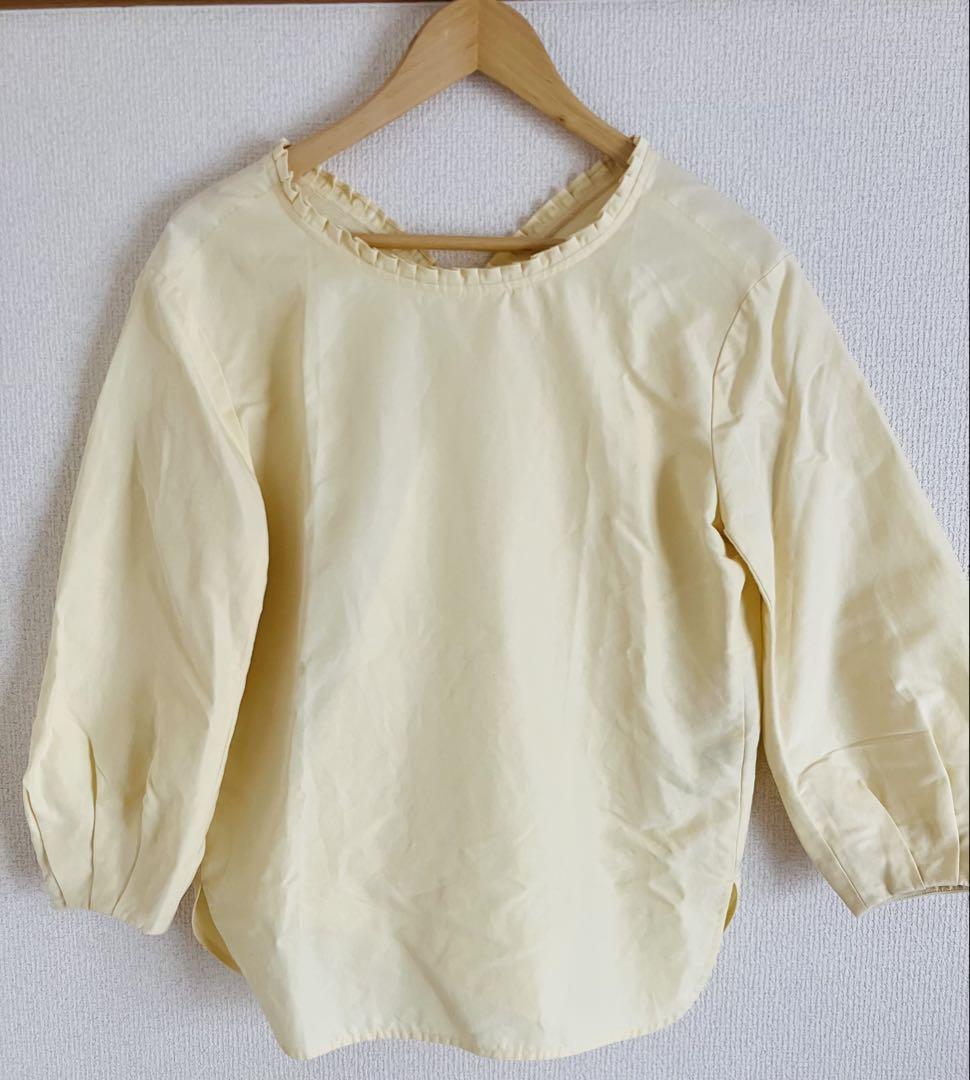 【美品】TOMORROWLAND collectionラウンド ネックブラウス