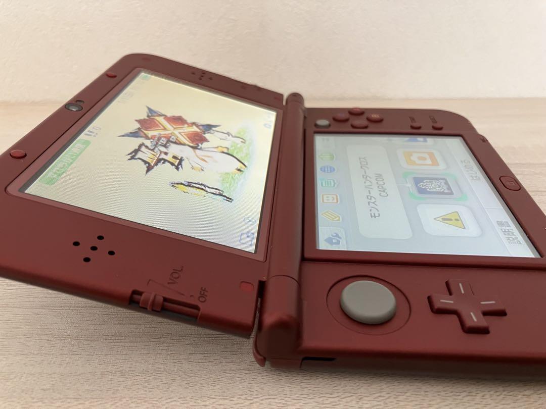new 3ds LL モンスターハンタークロス スペシャルパック レッド