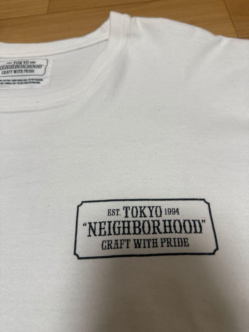 NEIGHBORHOOD ロングスリーブ Tシャツ ホワイト