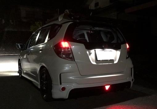 CR-Z FIT 無限リアスポイラー LEDバックフォグ クリア NEW