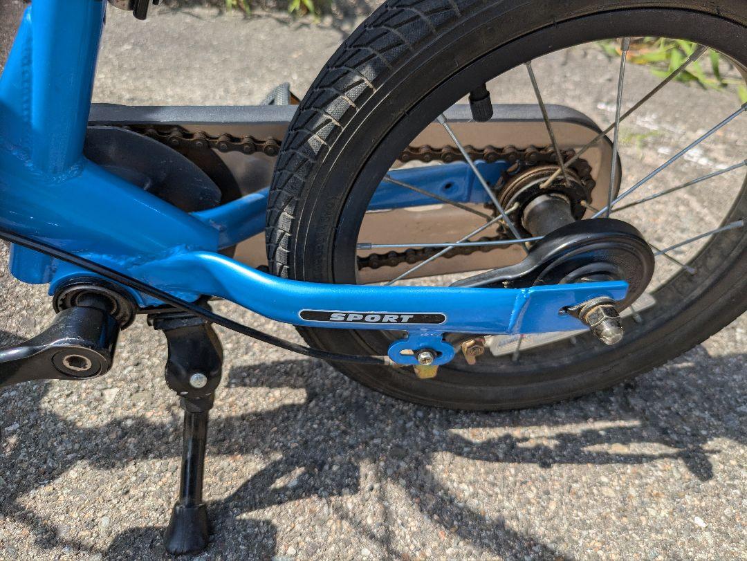 中古 ストライダー14X スティールブルー ペダル フォーティンエックス