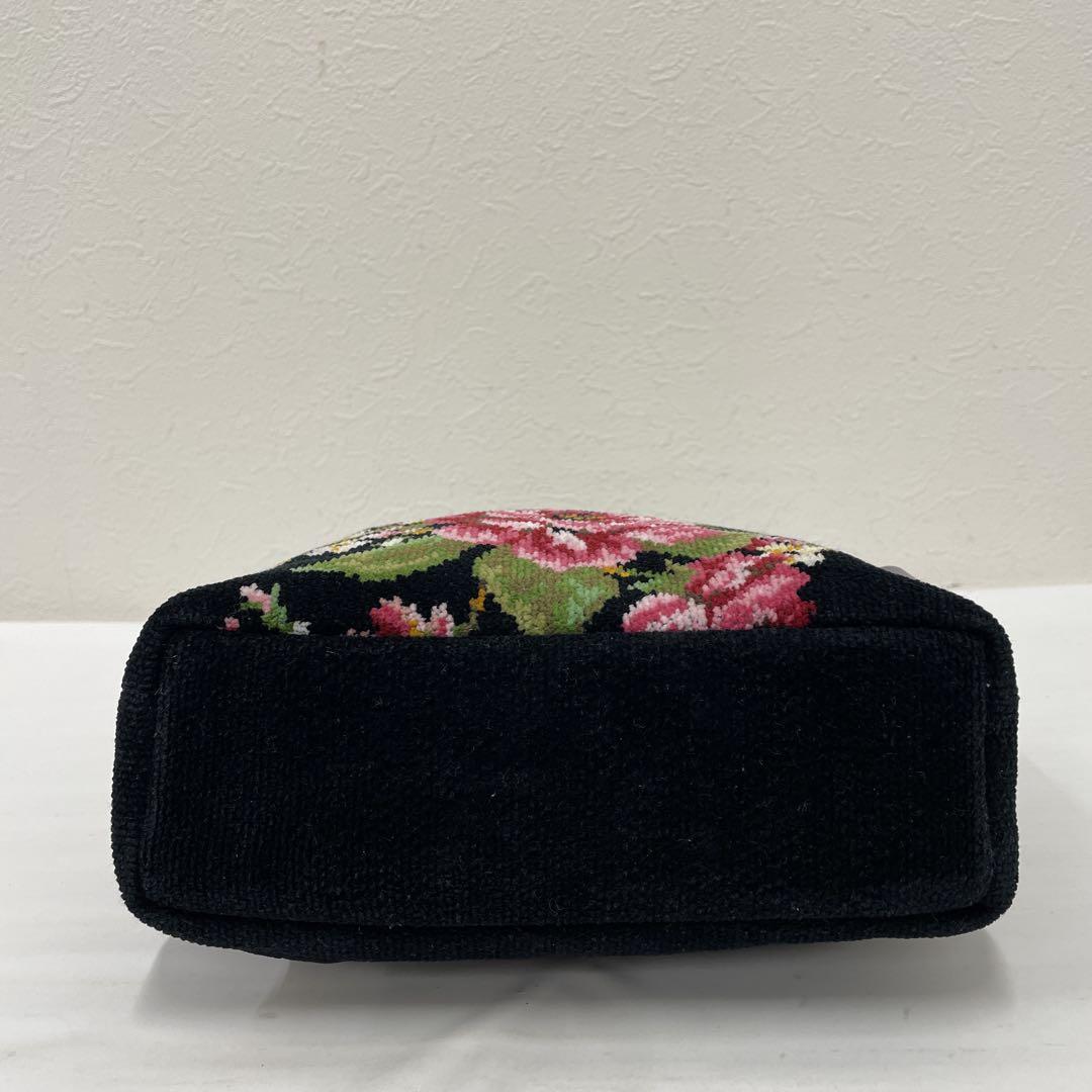 ♡美品♡FEILER フェイラー 花柄 ハンドバッグ レザー PVC 総柄