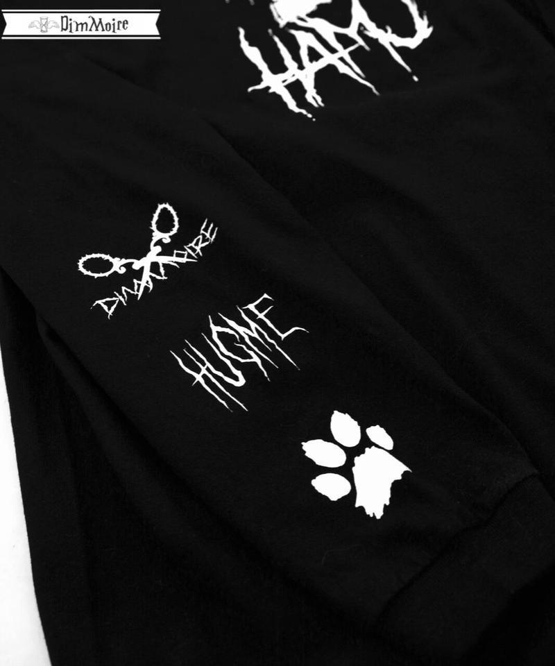 DimMoire HUG ME ロンT 葉夢たるのちゃんコラボ DimMoire【葉夢たるの】HUGMEロンT【コラボ商品】Black|レディース