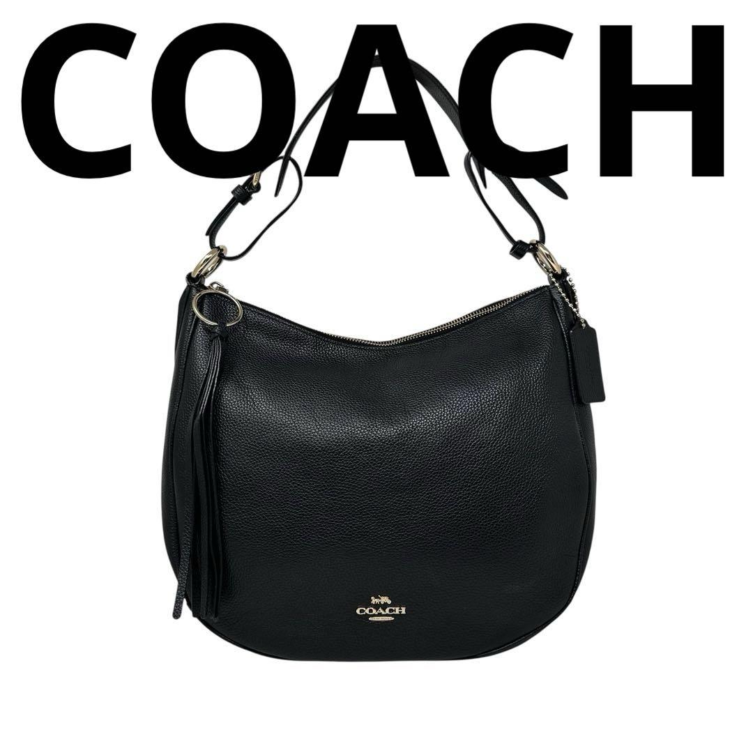 COACH ショルダーバッグ ワンショルダー レザー ホーボー w5