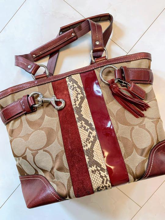Brandol / COACH コーチ トートバッグ ダービー ミディアム