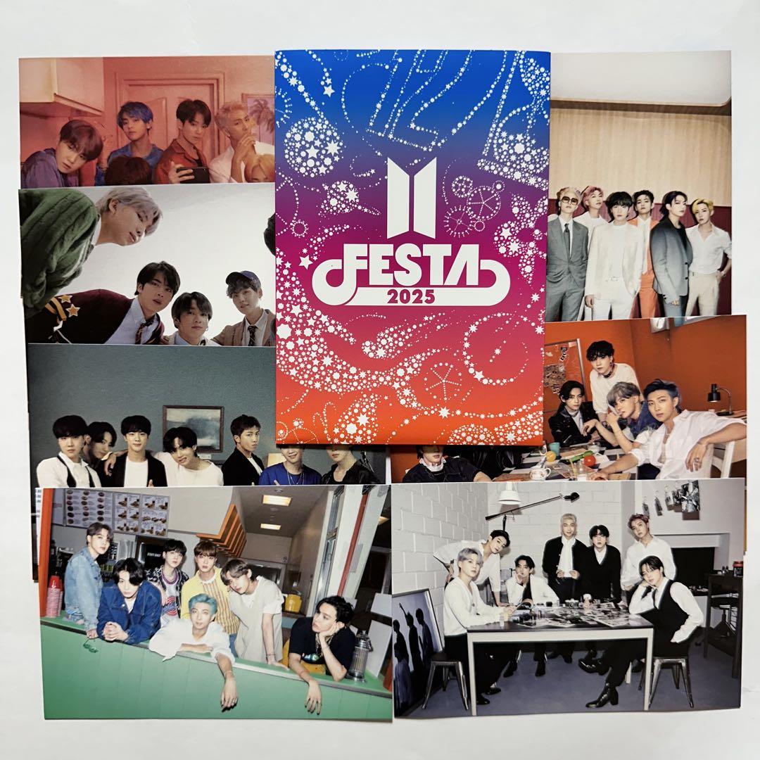 BTS FESTA 2025 カプセルアルバム&特典ポストカードセット 防弾少年団(BTS) - BTS FESTA 2025 カプセルアルバム 購入特典