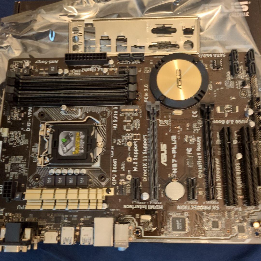 ASUS H97 PLUS マザーボード + i7 4790 + メモリ32GB ASUS ATX DDR3 2600 LGA 1150 Motherboards H97-PLUS : Amazon