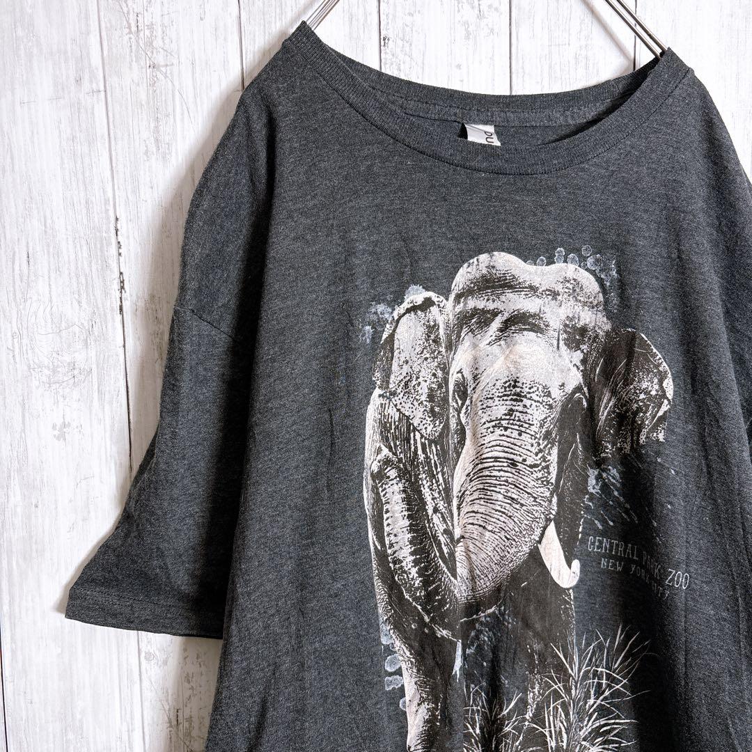 2000's Vintage Animal Elephant T-shirt