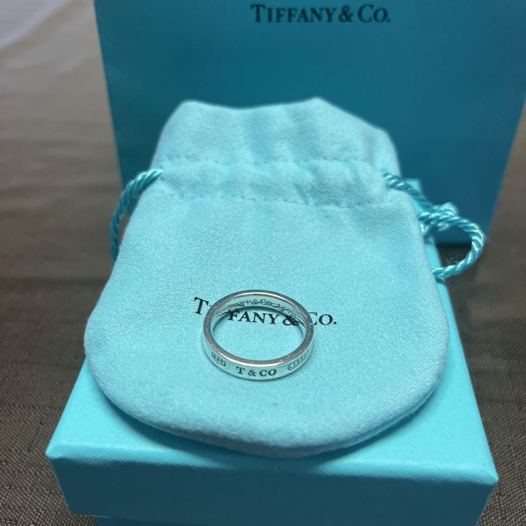 15号　ティファニー　1837 SV925 ナローリング　y2k TIFFANY】 ティファニー 1837 ナローリング 15号 指輪 SV925