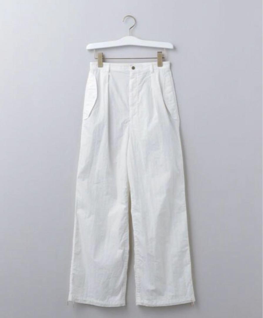 豪華 新品 6(ROKU)HEM DRAWSTRING PANTS パンツ