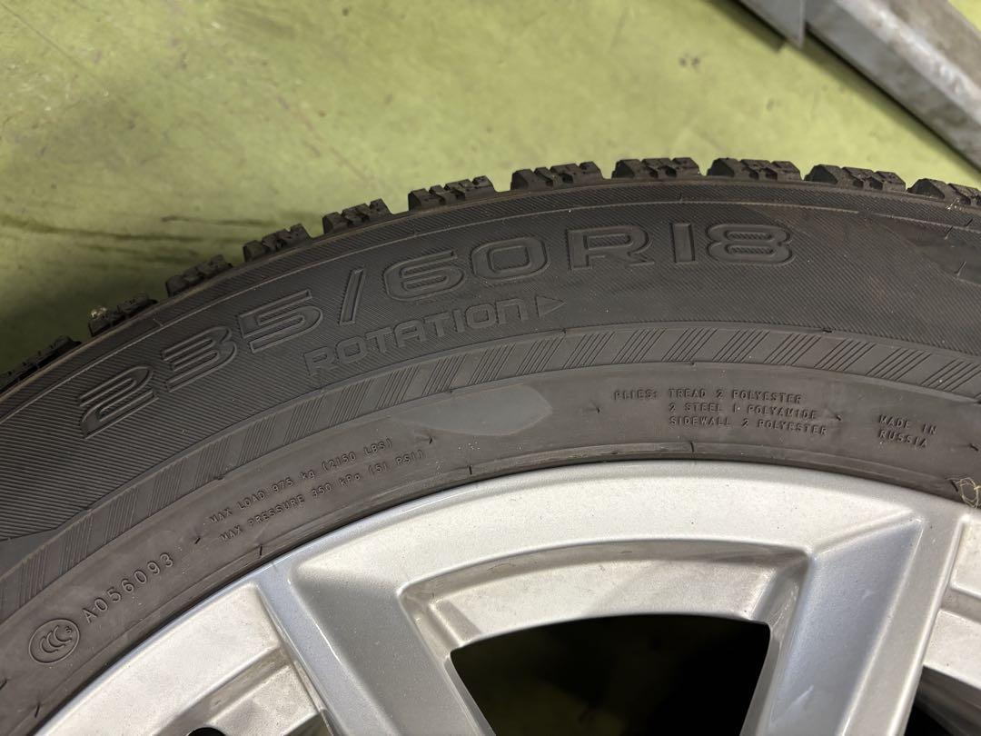 ボルボXC60 純正　スタッドレスホイールタイヤセット