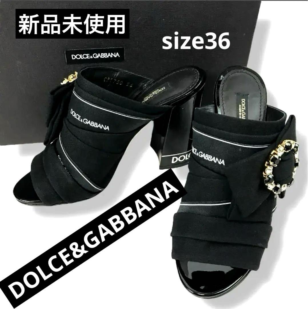 サンダル・ミュール Dolce&Gabbana Flower Power 新品未使用 DOLCE&GABBANA ミュールサンダル36 定価12.6万