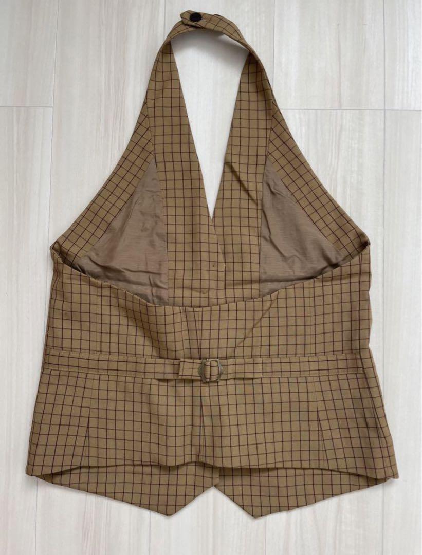 定価 23,】6〈ロク〉新品 ホルターネック ベスト・ジレ トップス