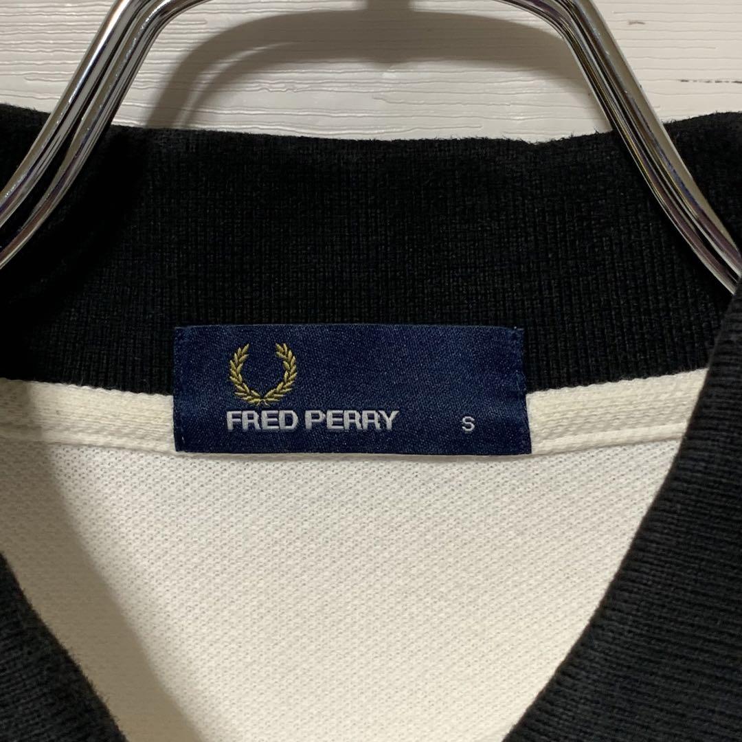 FRED PERRY ハーフジップ 半袖 鹿の子