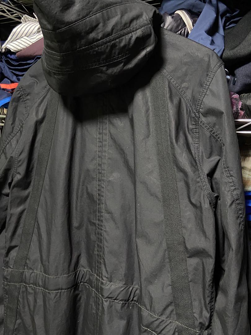 00s y2k gstar raw ブラック テックモッズコート ブルゾン