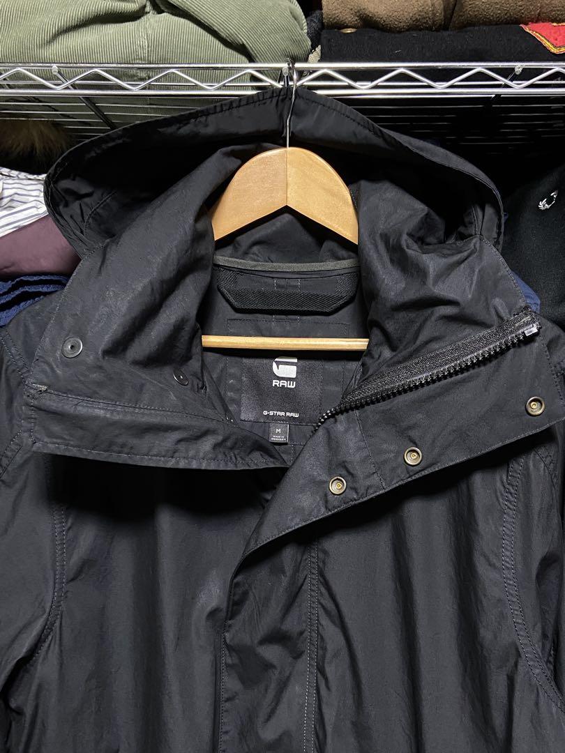 00s y2k gstar raw ブラック テックモッズコート ブルゾン