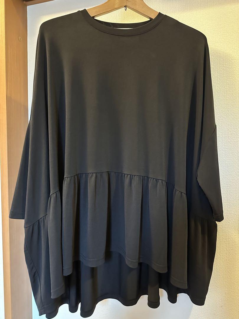 ⭐︎ビアズリー⭐︎トロミジャージービッグTee⭐︎カラーブラック⭐︎ Amazon | [BEARDSLEY] [ビアズリー] トロミジャージービッグTee
