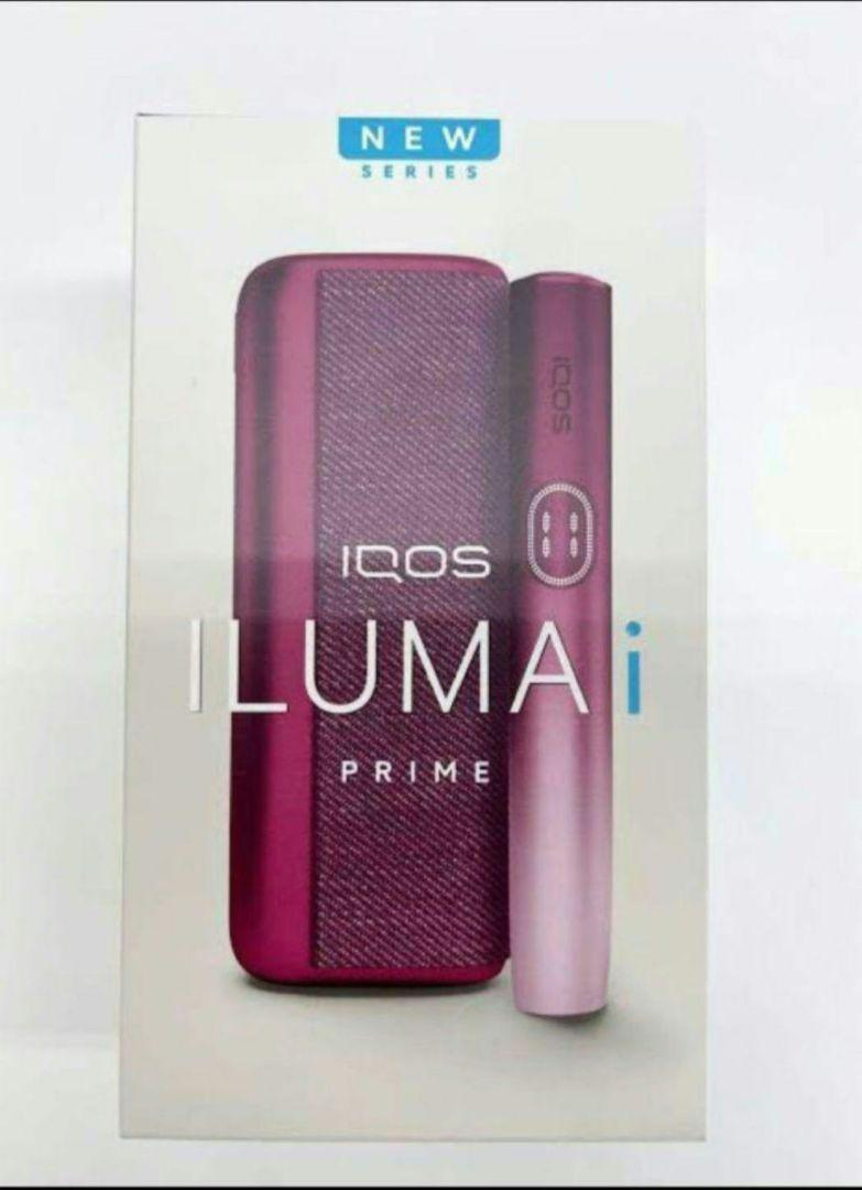 新品　未開封品　IQOS ILUMA i PRIME　ガーネットレッド