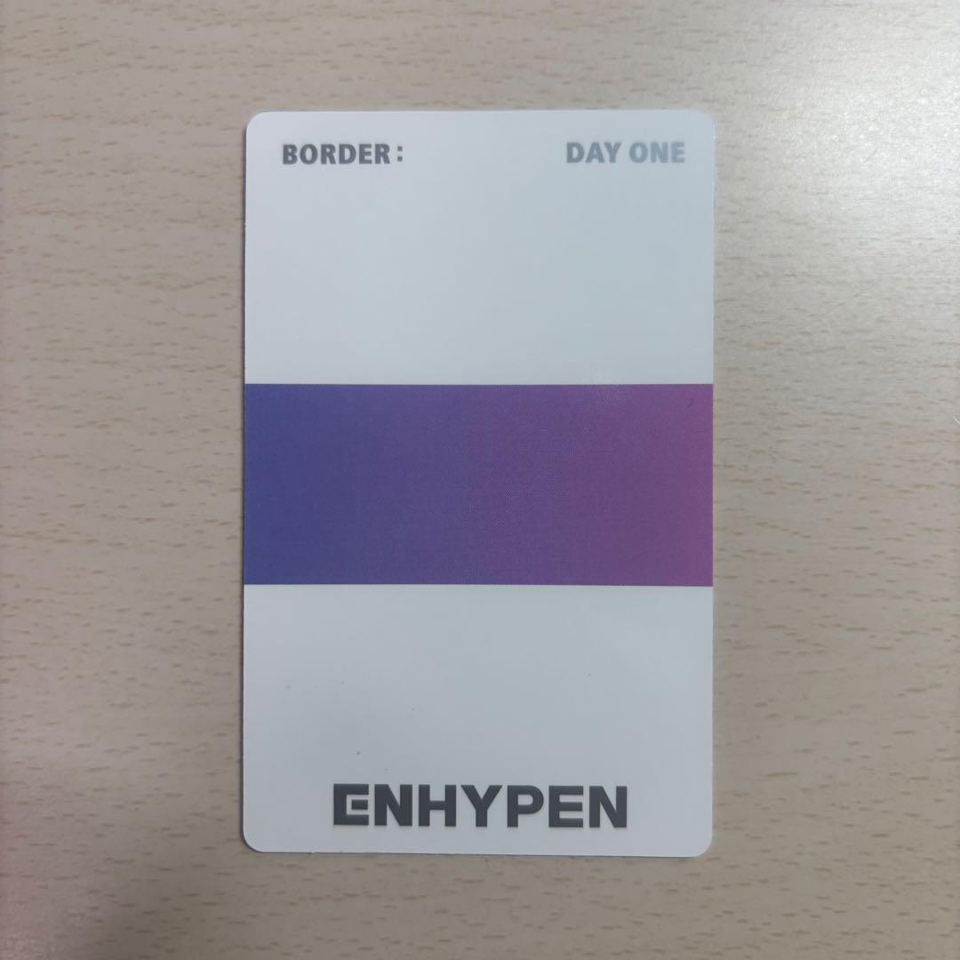 ENHYPEN☆ヒスン☆トレカ☆BORDER：DAY ONE