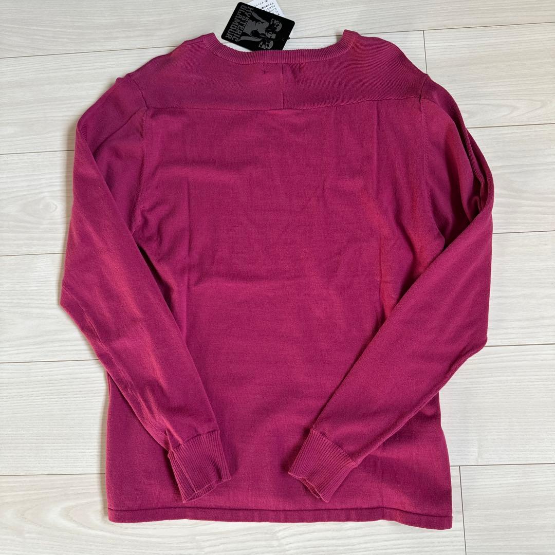 HYSTERIC GLAMOUR ピンク長袖カットソー HYSTERIC GLAMOUR 長袖カットソー ピンク ヒス