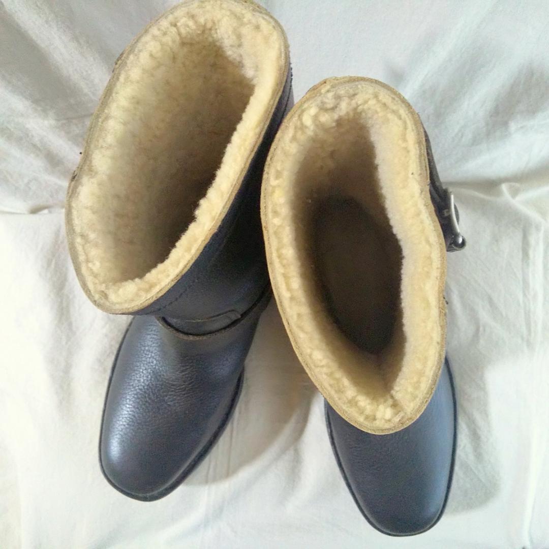 美品! Maison Margielaエンジニアブーツ/41/ダークブラウン/