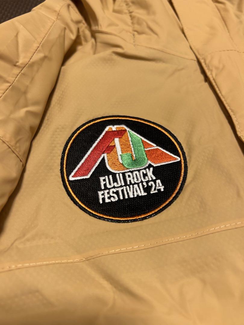 フジロック2014のスタッフジャンパー 非売品 コロンビアのフード