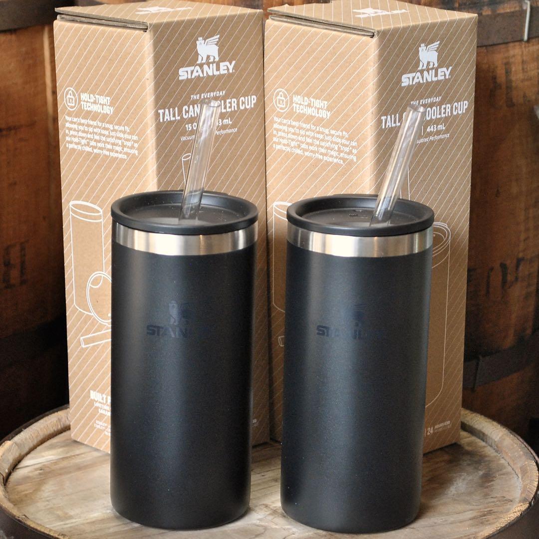 スタンレー★エブリデイ缶クーラーカップ500ml対応★マットブラック2点セット