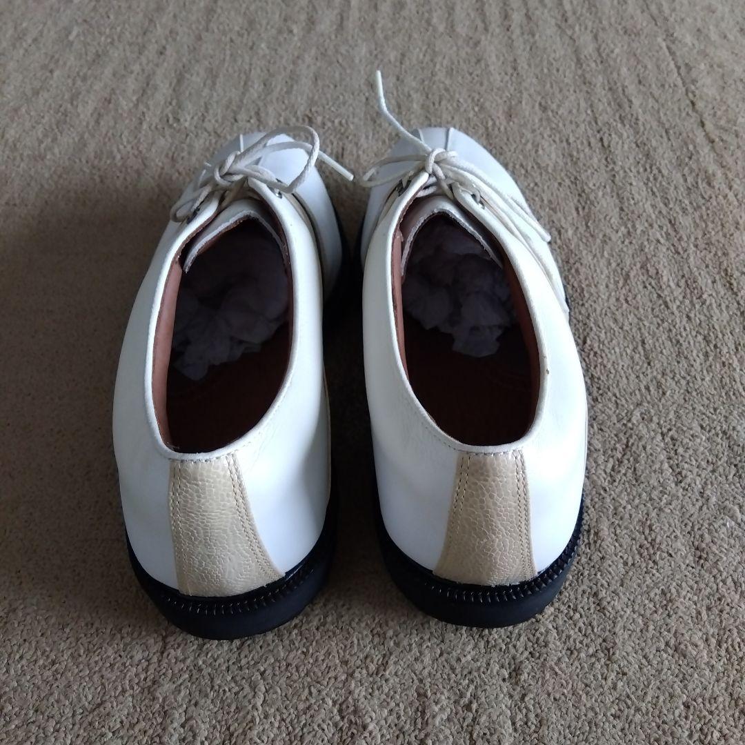 新品未使用】FootJoy ICON ホワイト×ブラック×ベージュ27.5cm
