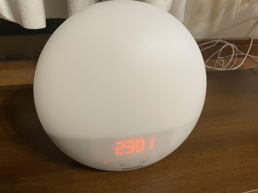 フィリップス SmartSleep 光目覚まし時計 ホワイト HF3519/15