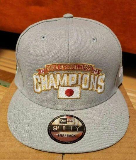 2023 WBC 侍ジャパン 日本 優勝記念　キャップ ニューエラ グレー