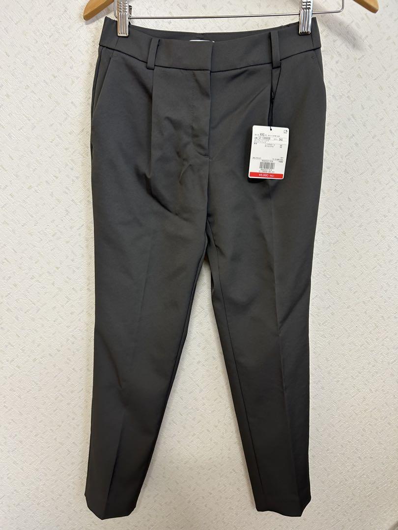 プラステ　コンフォートリュクステーパードパンツ　XXS【新品未使用タグ付き】