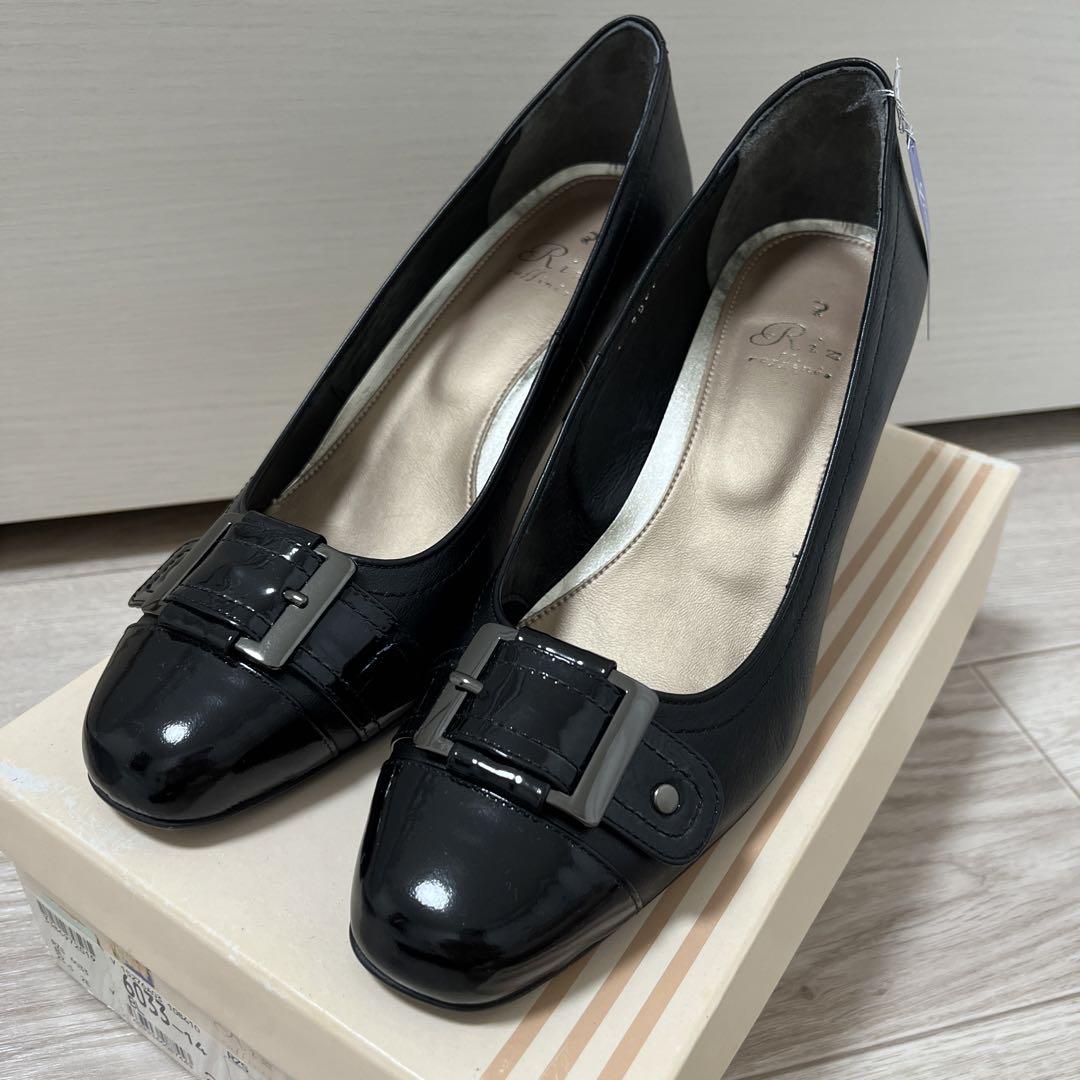 新品未使用　Riz パンプス　24㌢
