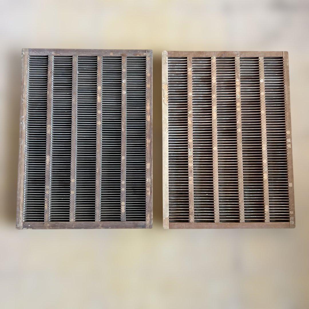 【最安値】 m2-5 /プリンタートレイ 【活版印刷】【レタープレス】【古道具 アンティーク雑貨