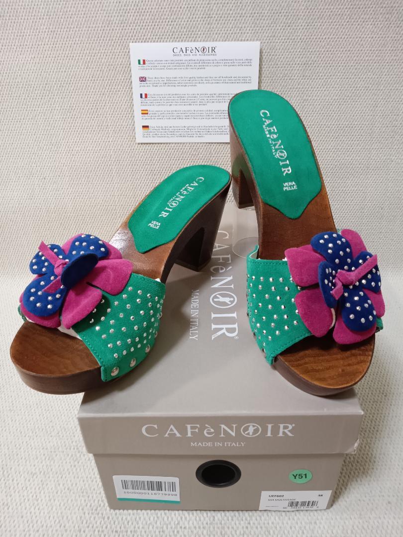 新品　CAFÈNOIR　サボサンダル　38　　　イタリア製