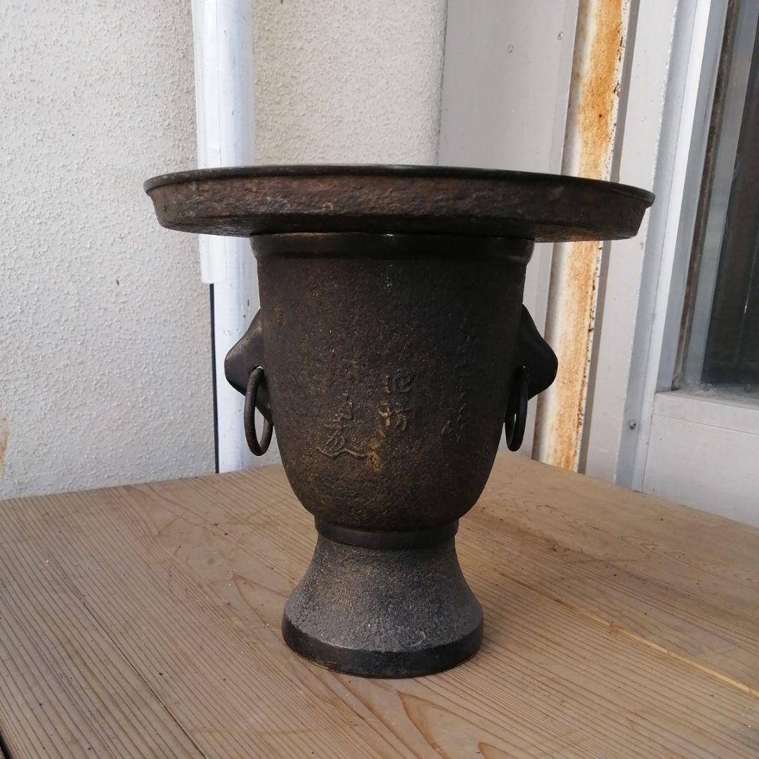 新作ウエア 銅製 花器 池坊 - 置物