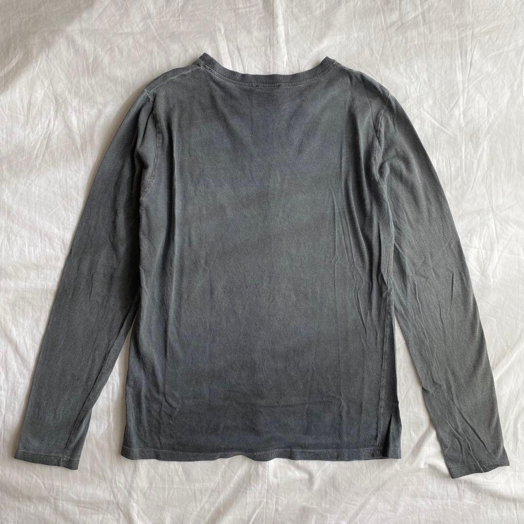 miumiu ミュウミュウ Tシャツ カットソー ロンT ウォッシュグレー S