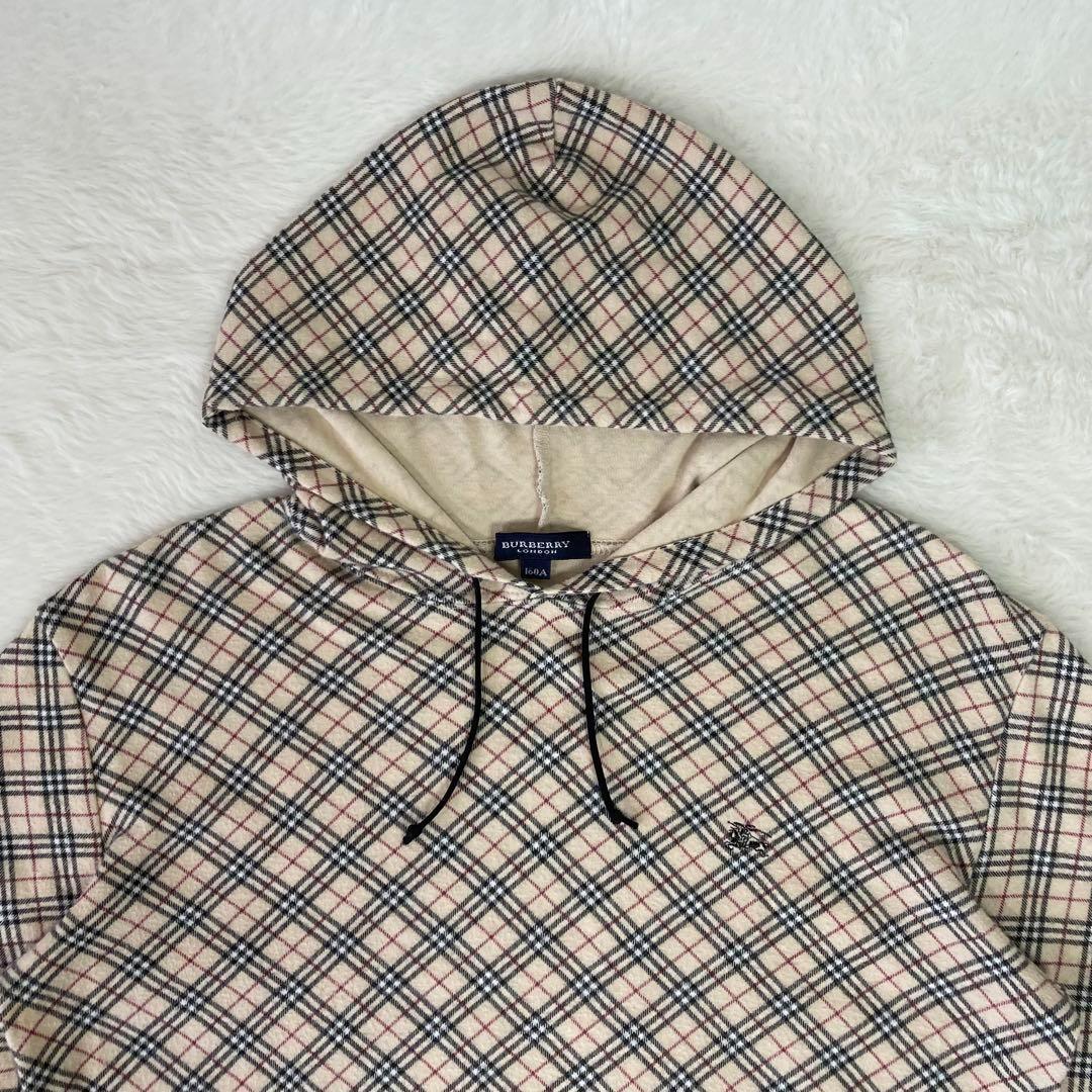 バーバリーロンドン BURBERRY ティアード パーカーワンピース ホースロゴ バーバリーロンドン BURBERRY パーカー ノバチェック ホースロゴ