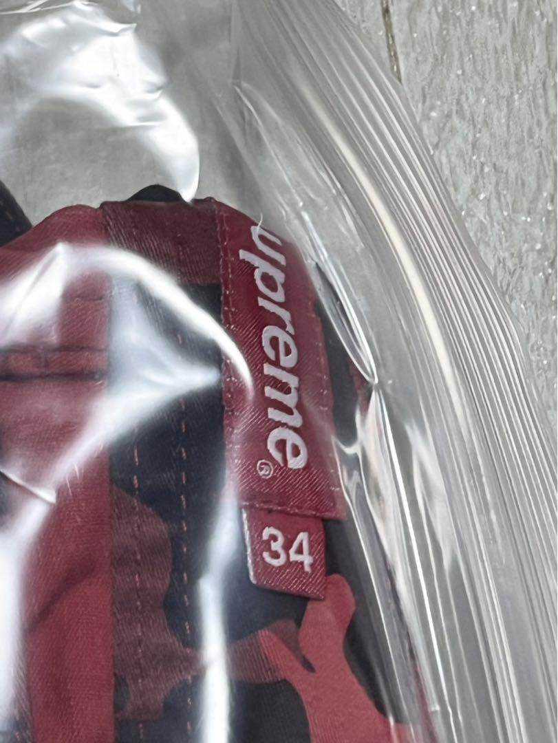 supreme Red Camo カーゴパンツ レッド カモ パンツ