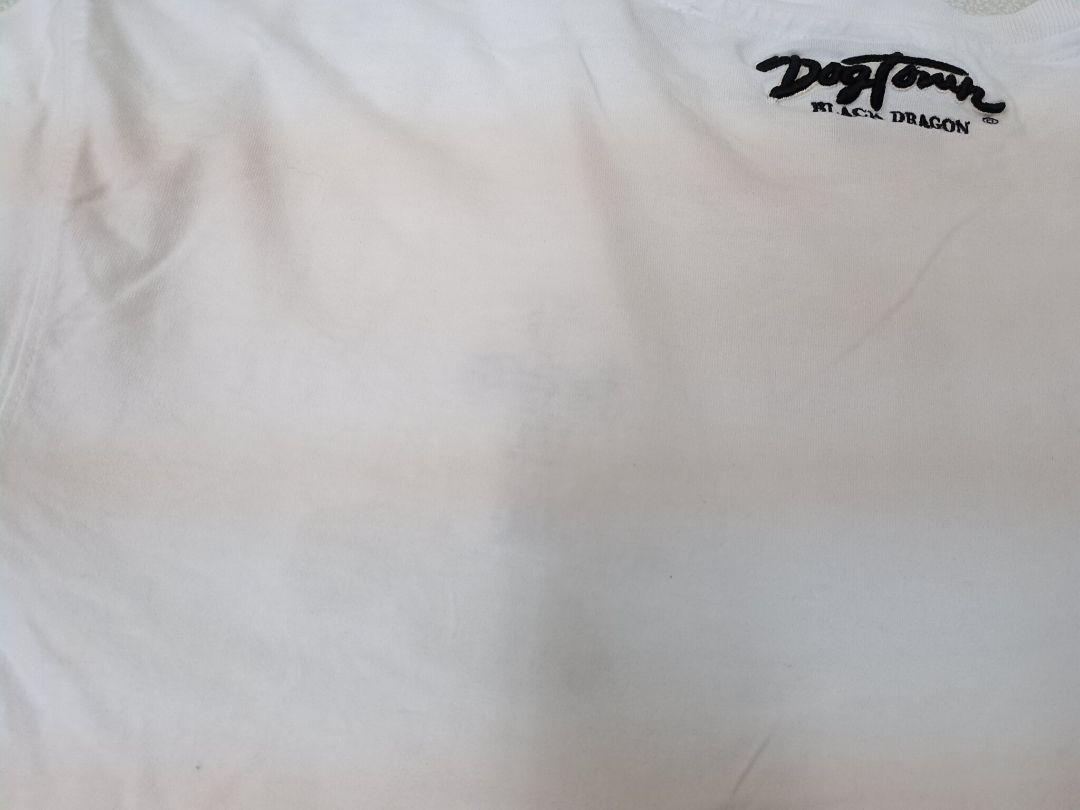 90s00s DOGTOWN BLACKDRAGON 胸ロゴ 袖ロゴ ロンT