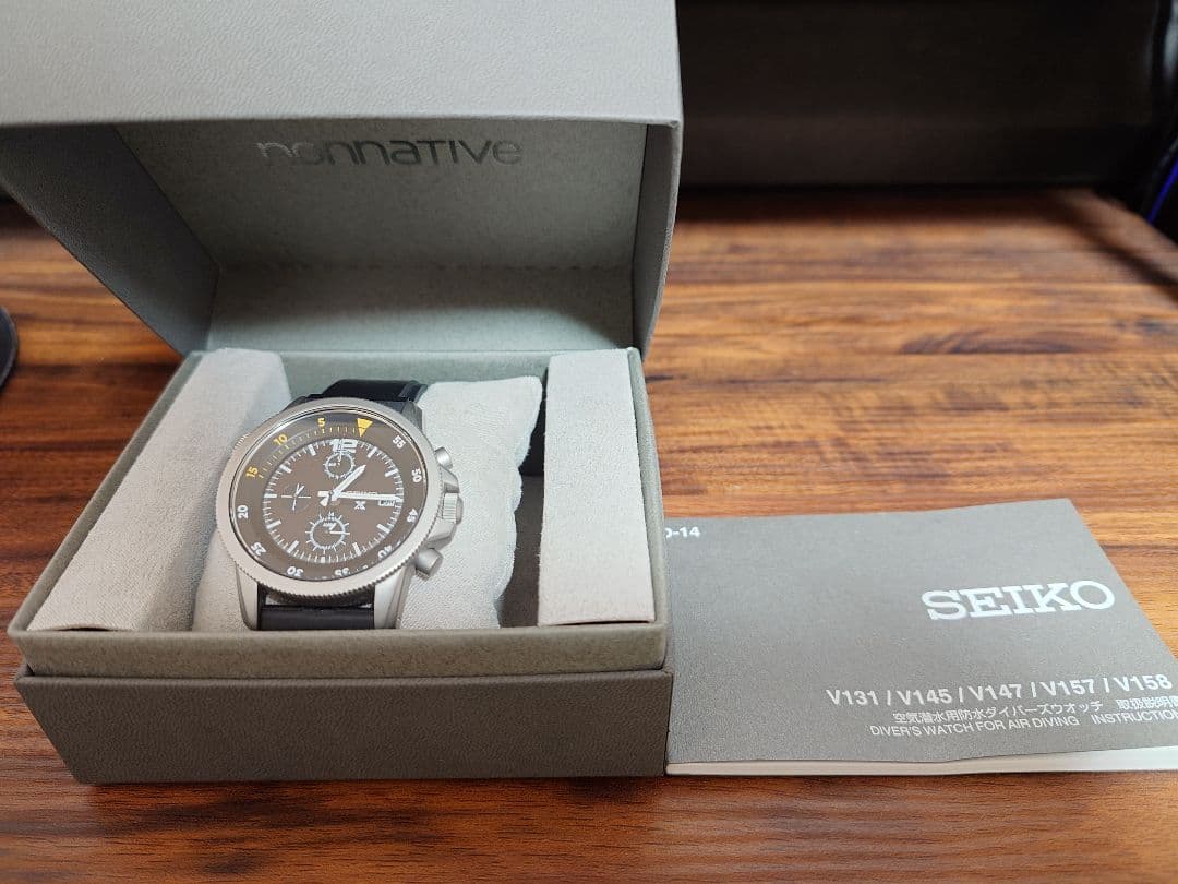 【腕時計】nonnative ✕ SEIKO「TIMEKEEPER」 【腕時計】nonnative ✕ SEIKO「TIMEKEEPER」