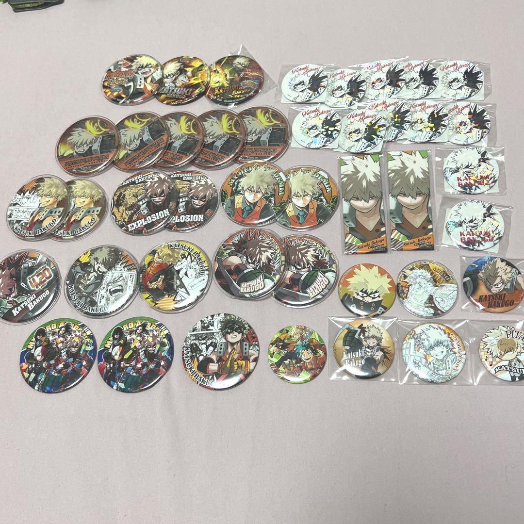 僕のヒーローアカデミア 爆豪勝己 缶バッジ まとめ売り